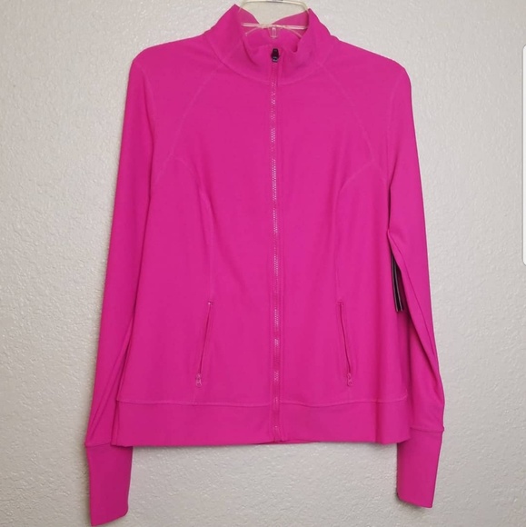 Xersion Jackets & Blazers - NWT XERSION Hot Pink Running Jacket